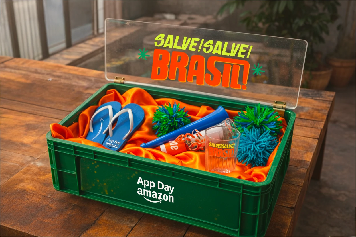 Amazon App Day Brazilian-inspired creator press kit