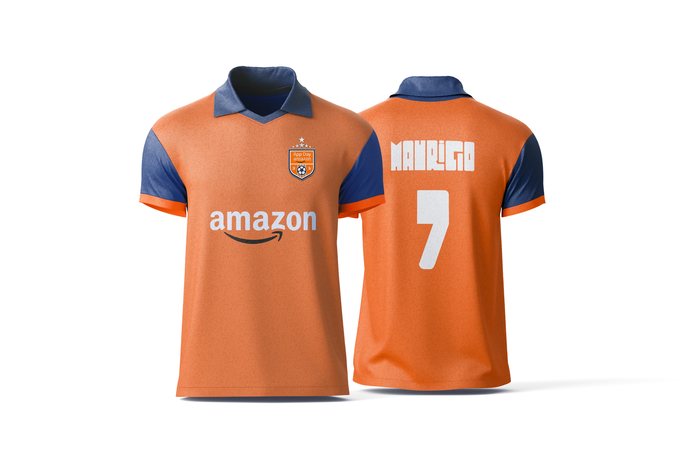Amazon App Day football-inspired team jersey