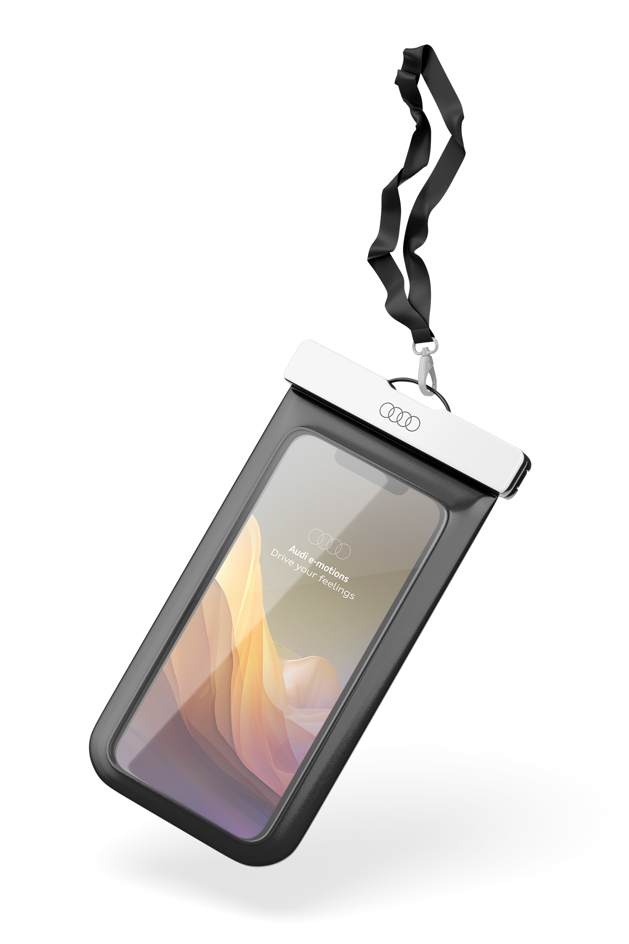 Audi branded waterproof phone pouch