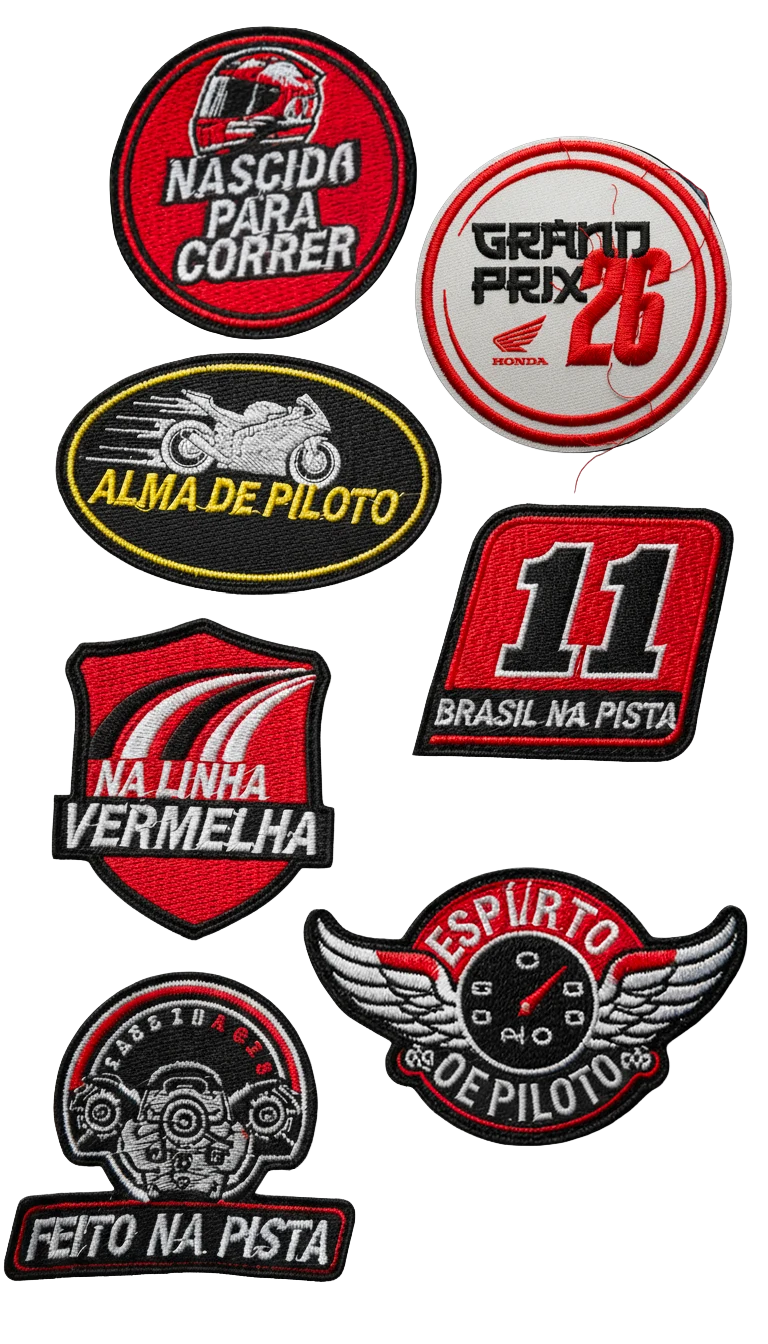 Honda MotoGP racing patches