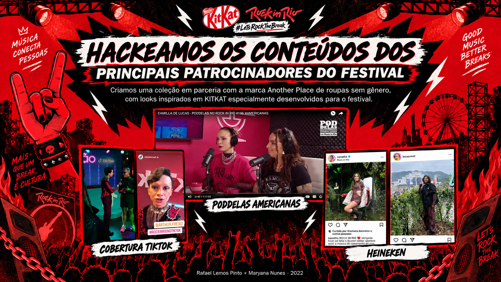KitKat Rock in Rio collaboration and sponsor content
