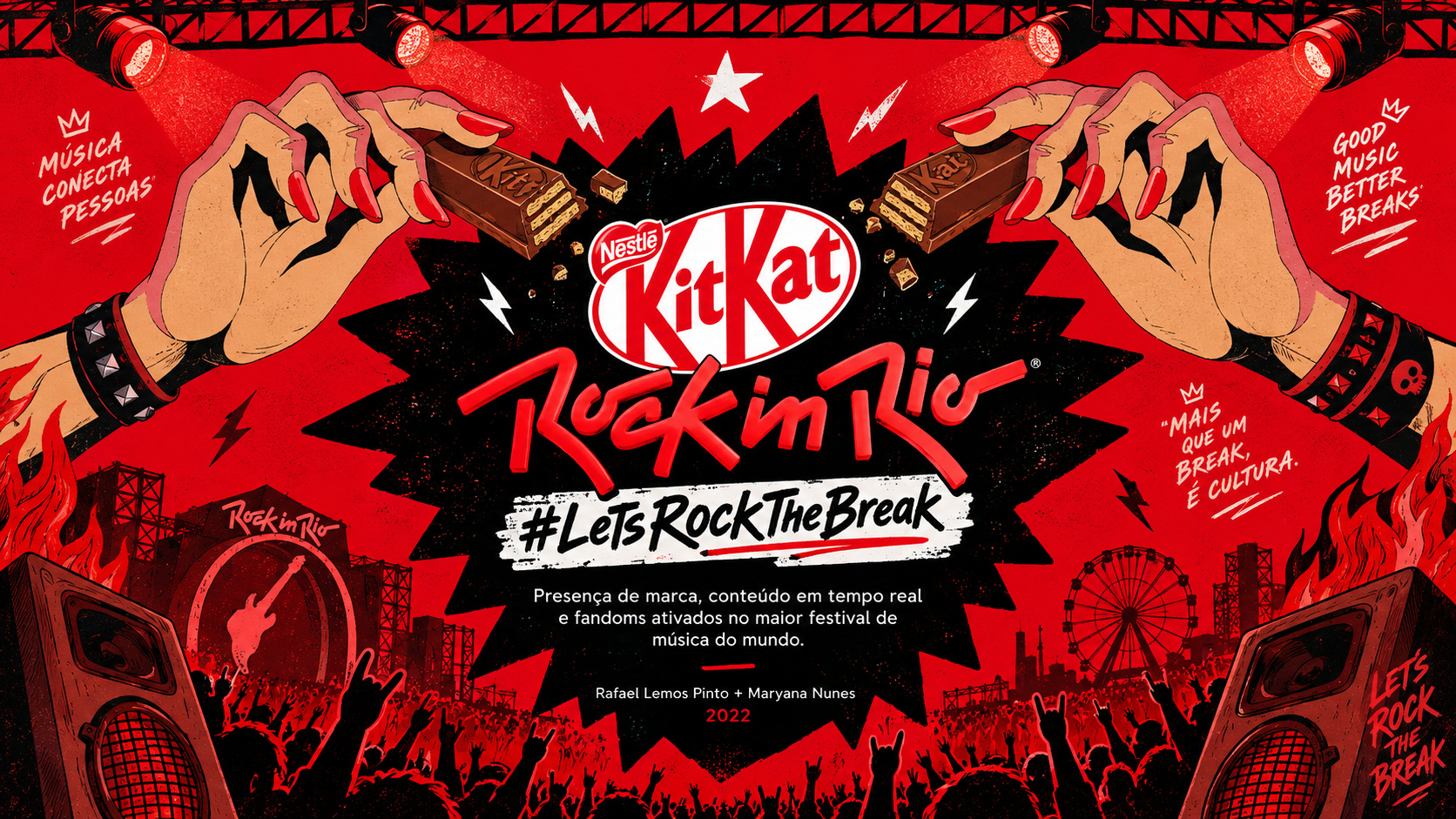 KITKAT × ROCK IN RIO