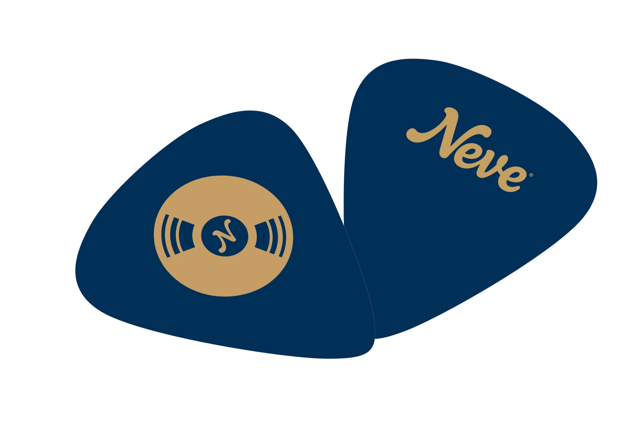 Neve vinyl themed guitar pick