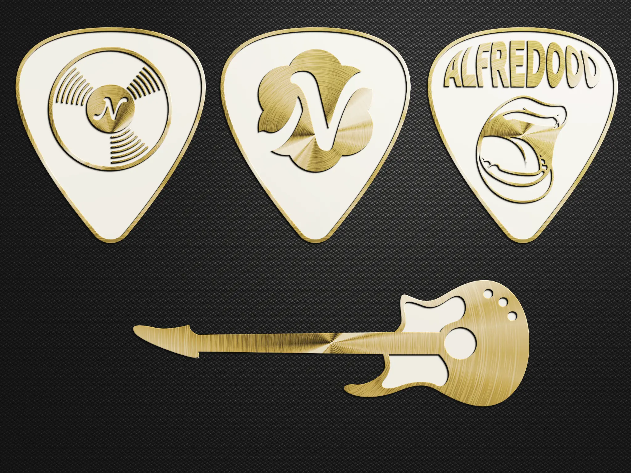 Neve metallic pin collection created for Lollapalooza