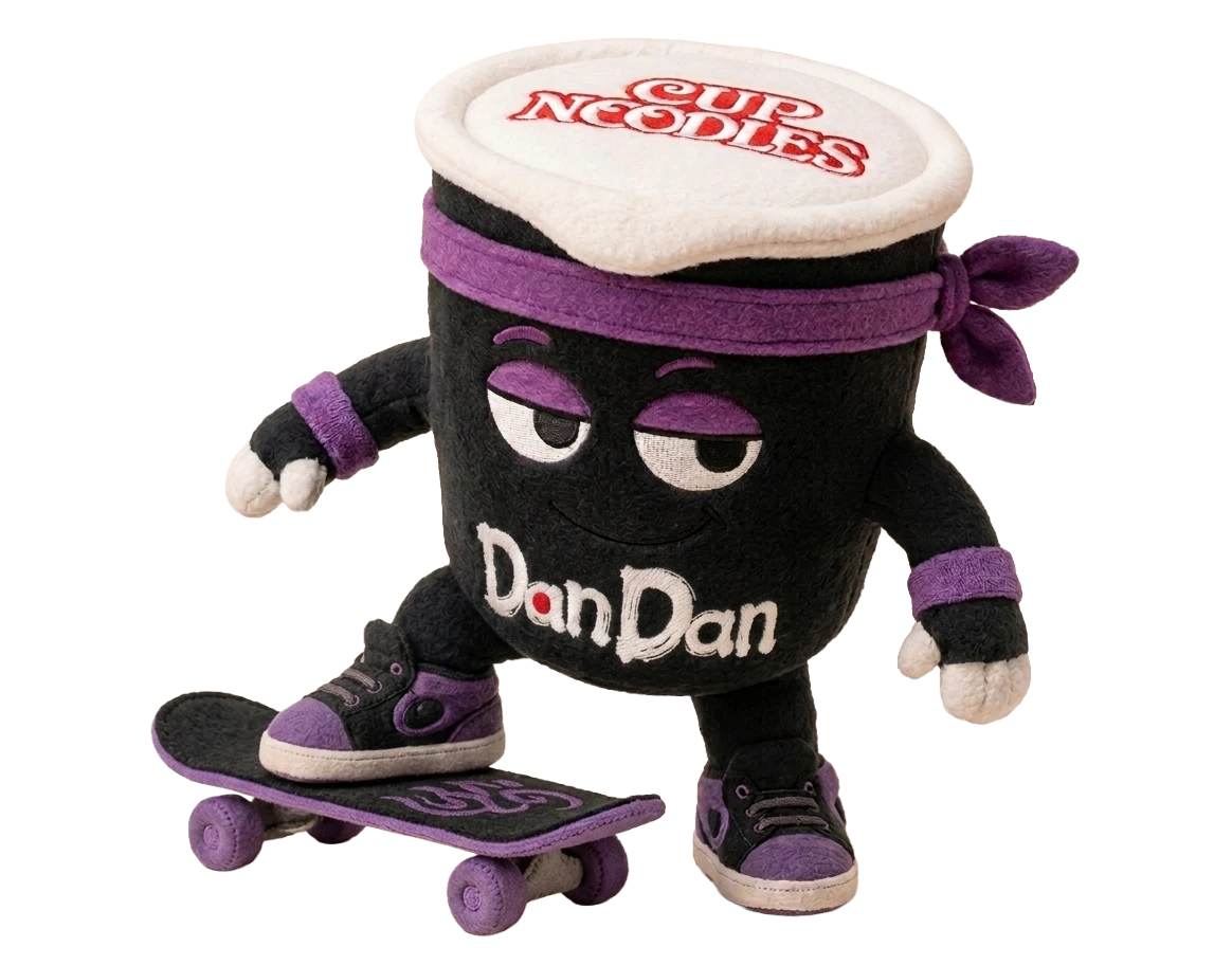 Dan Dan skate Cupinho character