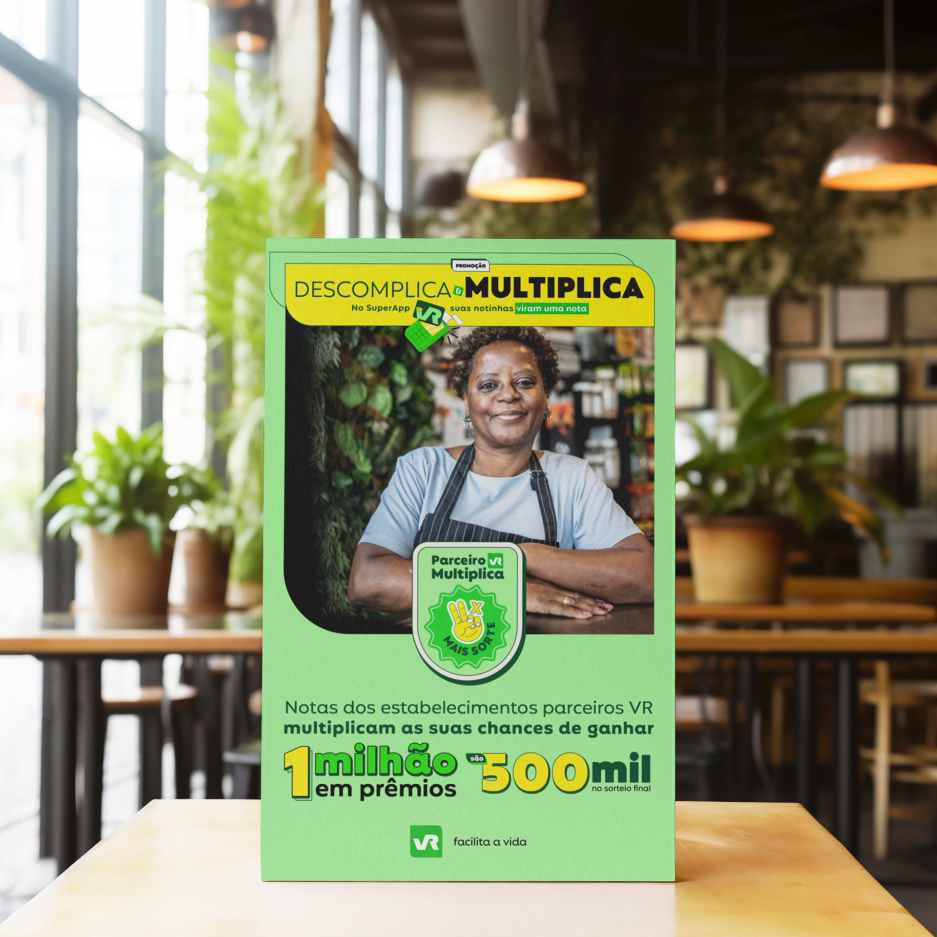 VR Multiplica partner tabletop display